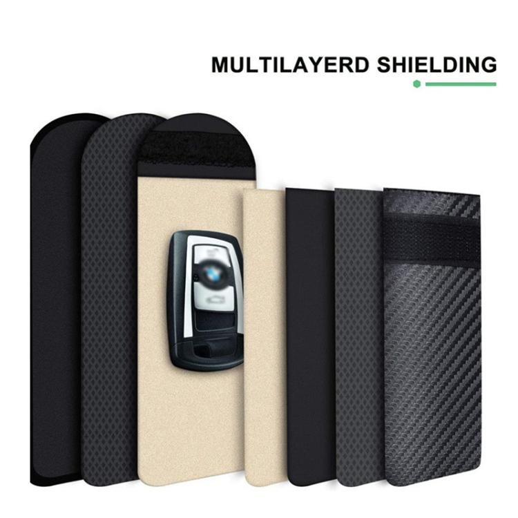 RFID Blocking Car Key Holder Anti-Skimming Carbon Fiber Key Case for Vehicles, Credit Cards & Electronics, Medium Red Line, Medium Green Line, Small Black Line RFID Blocking Car Key Holder Anti-Skimming Carbon Fiber Key Case for Vehicles, Credit Cards & Electronics, Medium Red Line, Medium Green Line, Small Black Line